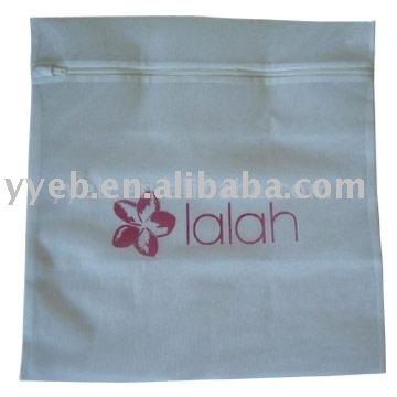 Polyester Zippered Mesh Laundry Washing Bag