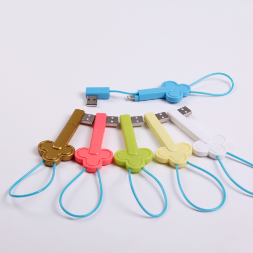 Retro key usb charging cable