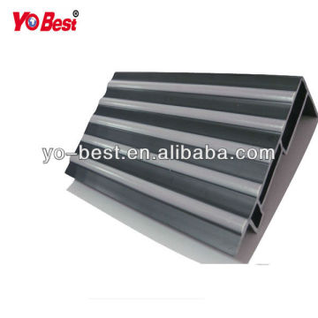 Plastic extruded profile for office products