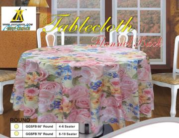 Scallop Edge Round Tablecloth