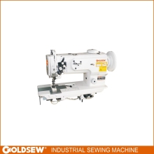SR-1560 Double needle compound feed mid-heavy duty lockstitch sewing machine