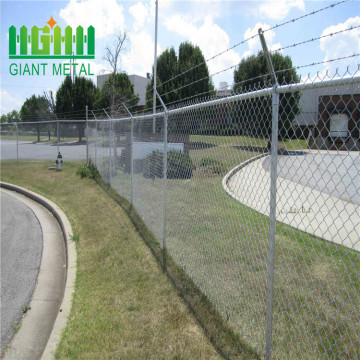 black coated chain link fence