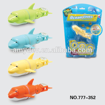 hot sale battery operated plastic swimming fish toy robotic fish toy