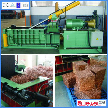 China manufacture CE approved automatic scrap metal baler