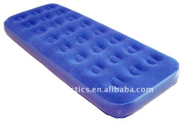 Single Size Flocked Inflatable Bed