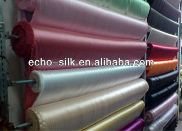 china silk polyester blend fabric