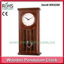 Vintage wood quartz pendulum clock young town quartz clock movements