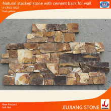 natural cement backed ledge stone panels for exterior walls