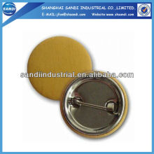 tin button badge material