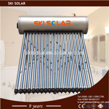 Integrated & pressurized solar water heater