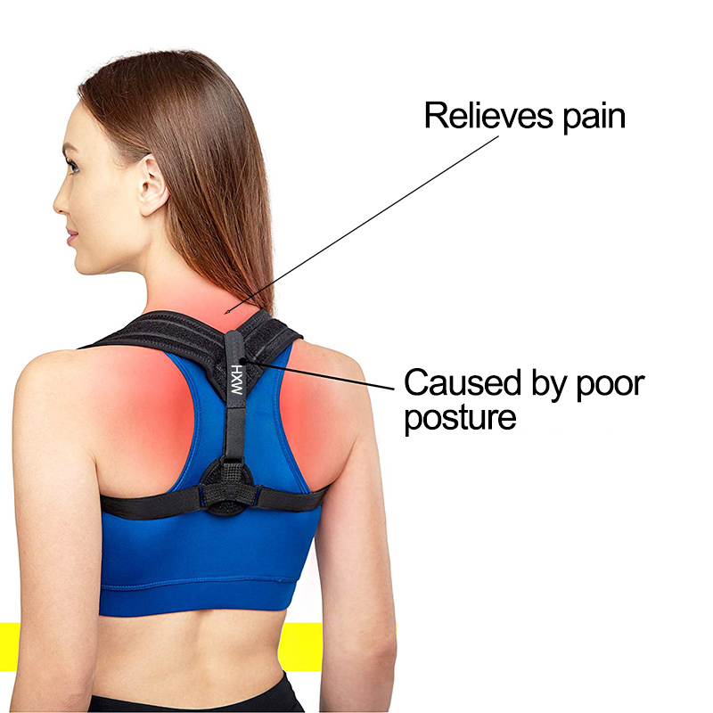 Nastaviteľná podpora magnetickej podpory chrbta a držania tela