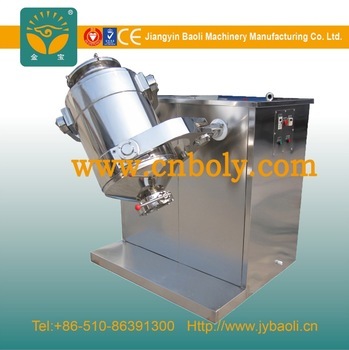 dynamic mixer for pharmaceutical powder