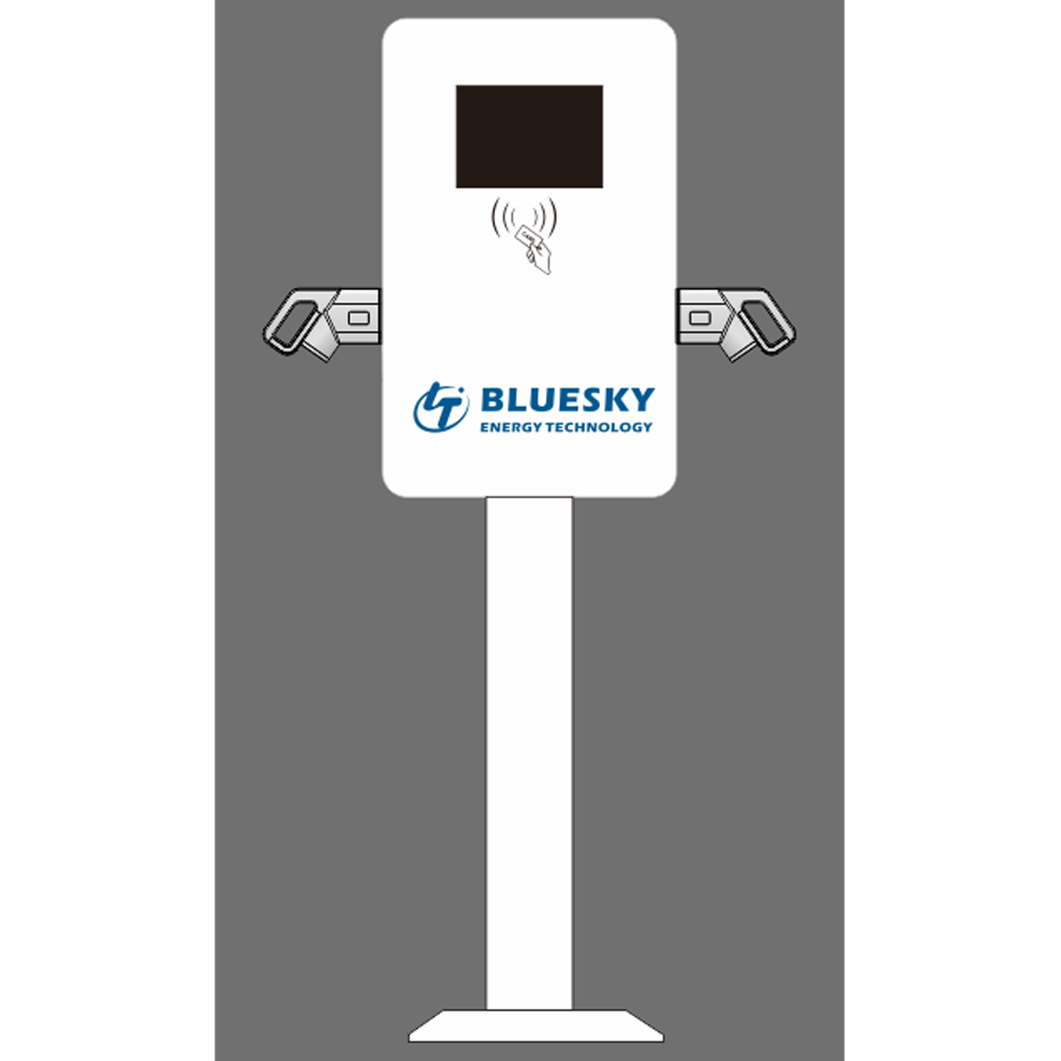 22kw Floor-Mounted With Type 2 plug AC EV Charger China EV Charger Supplier Manufacturer