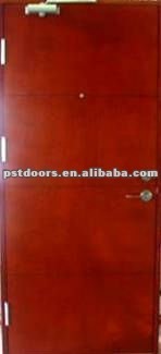 fire proof wooden door made in china, wooden fire door for sale, wooden proof door price