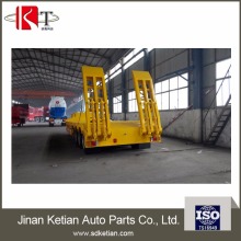 Tri axle 50 ton gooseneck low bed / boy semi trailer for sale