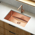 PVD Color 27"x18" Undermount Washing Basin Kitchen Sink