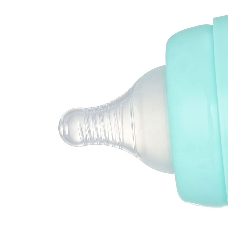 Feeding supplies wide neck glass milk feeding baby bottles 120 ml