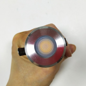 Mini luz LED embutida para deck interno