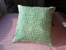 Plain Cotton Embroidery Cushion Cover
