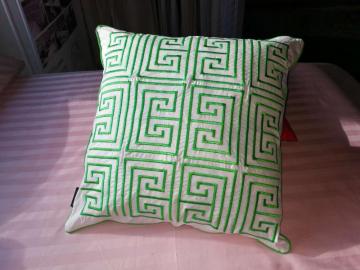 Plain Cotton Embroidery Cushion Cover
