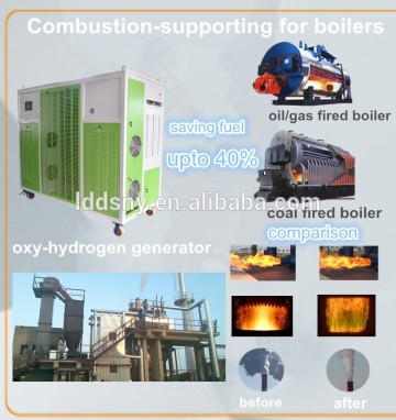 combustion chamber for sufficient burning hho generator for burner in boilers