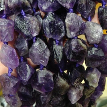 Natural Gemstone Rough Stone Amethyst,Rough Amethyst Crystal Pendants And Charms