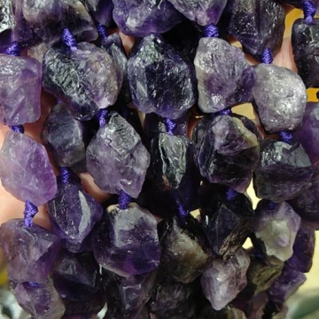 Natural Gemstone Rough Stone Amethyst,Rough Amethyst Crystal Pendants And Charms