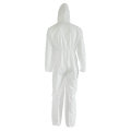 Mono de trabajo desechable blanco impermeable