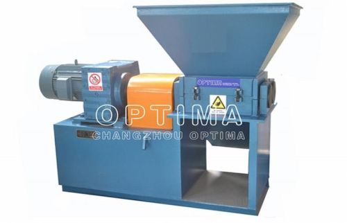 Hard Disk Double Shaft Shredder , Hydraulic Plastic Shredding Machine