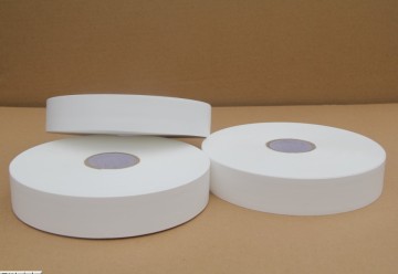 Double side dip coated nylon taffeta label tape