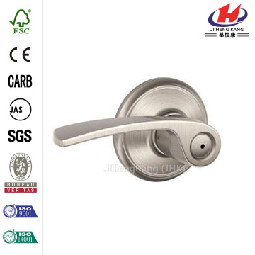 Merano Satin Nickel Bed and Bath Lever