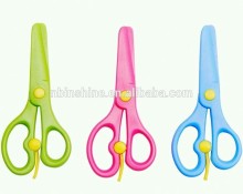 Kids plastic safe scissors , kids craft paper scissors
