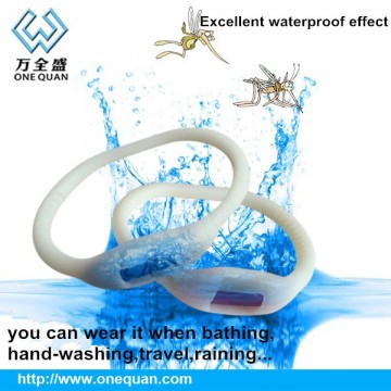 Top sale high quality negative ion silicone mosquito repellent bracelet silicone insect repellent bracelet