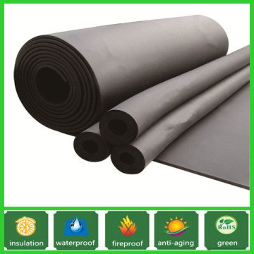 Plastic Rubber Foam Pipe Insulation/insulation rubber plastic foam pipe