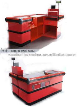 China grocery store checkout counter