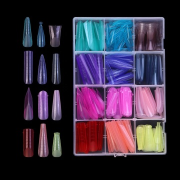 Gelsky Colorful Dual Form Nail Extension Kit - 288 Pieces
