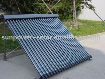 heat pipe solar water collector system