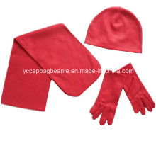 100% Polar Fleece Winter Warmer Sets