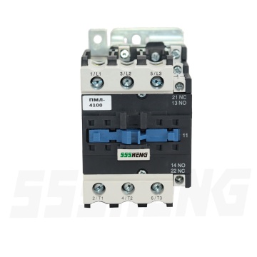 SSSHENG CJX2 Contactors: 50A AC Contactors 3P 1NO1NC Electrical Contactor 24V-400V