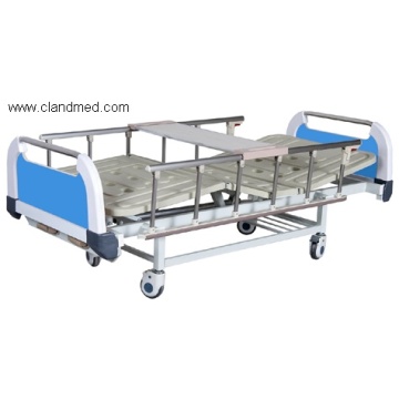 Triple-folding bed