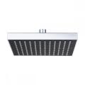 Square black big face massage rainfall shower head