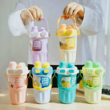 Cartoon cup juice drink