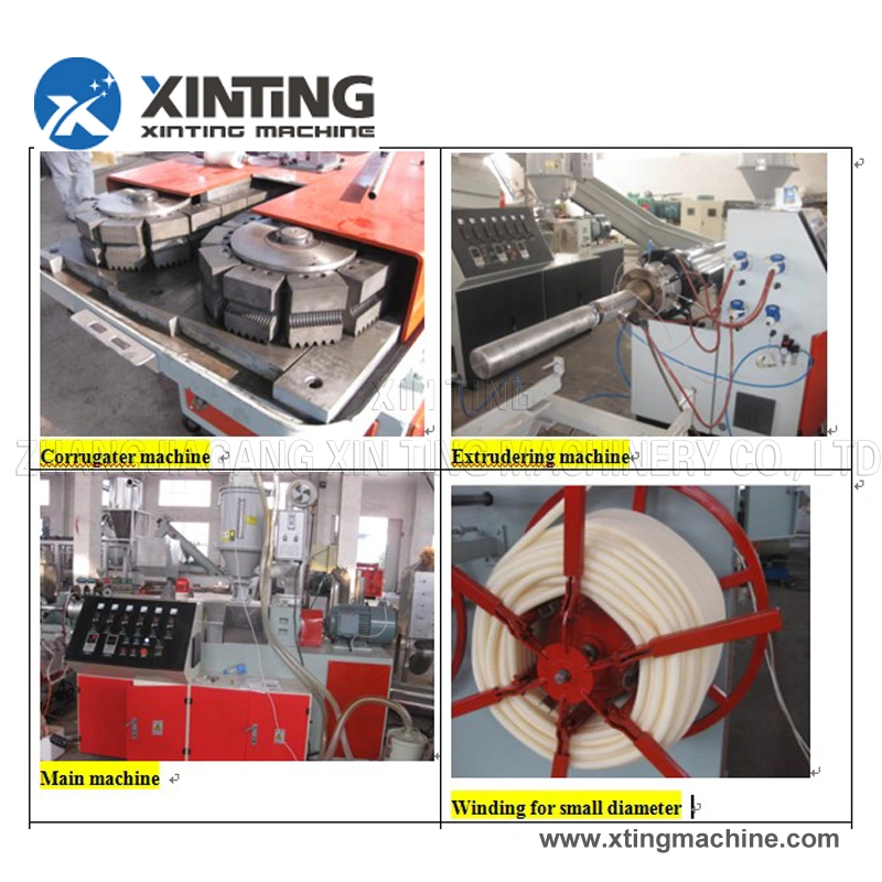 Single Wall Corrugated Pipe Extrusion Making Machine