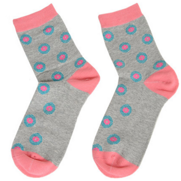 WSP-1017 Whosale Women Socks Cotton Socks Smart Jacquard Beautiful Color Women Socks