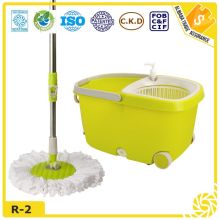 New 360 Household Cleaning Spin Mop with Wheels