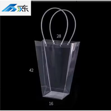 Vitrine de designs de sacola de PVC ecológica