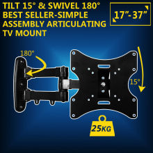Full Rotating Tv Wall Mount Bracket