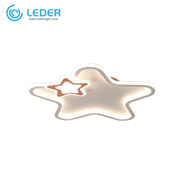 LEDER Lit Lampe Décorative Plafond