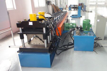 Ridge cap tile roll forming machine