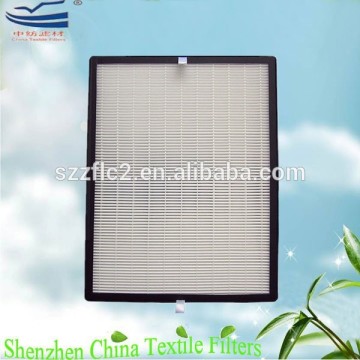 Fiberglass paper compound with anti bacteria catalyst HEPA filter